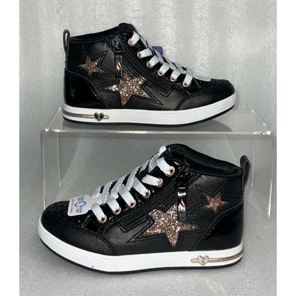 Skechers Street Shoutouts 2.0 Trendy‎ Star Girl's Fashion Sneakers Size 11 NEW